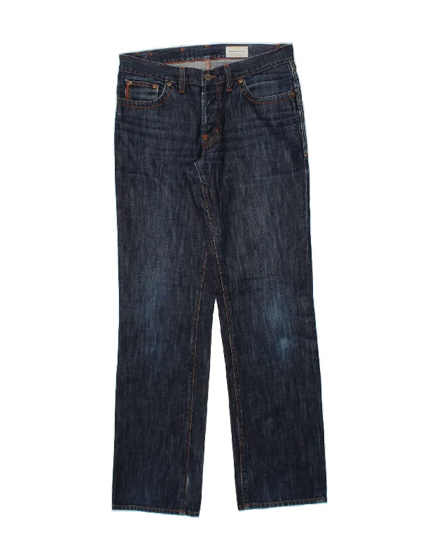 Everyday Essentials HUGO BOSS Mens Regular Fit Straight Jeans W34 L36  Navy Blue Cotton