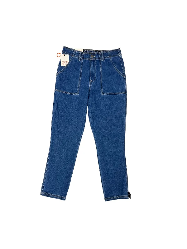 Urban Comfort Blue Denim Jeans Straight Knox Rose, Size M