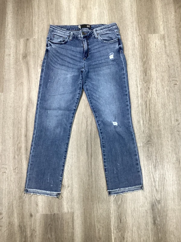 Cool Casuals Jeans Straight By Kut In Blue Denim, Size: 6