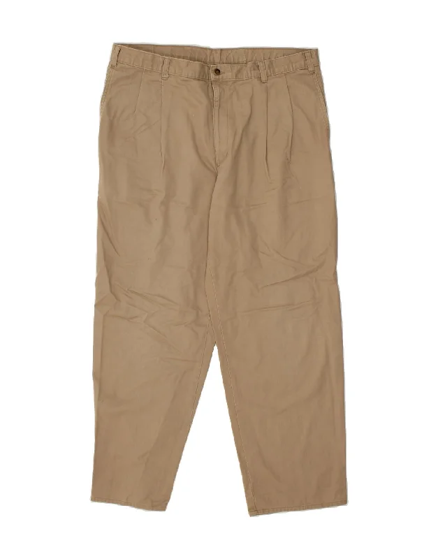 Timeless Apparel DOCKERS Mens Pegged Chino Trousers W38 L30 Beige Cotton