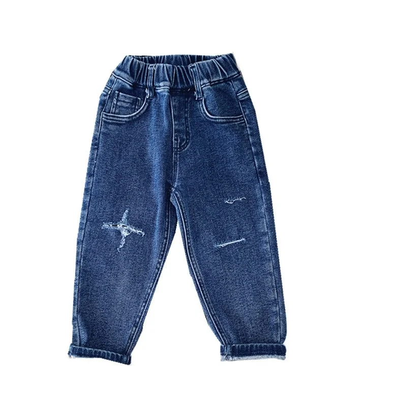 Classic Jackets Jeans Straight Trousers Trendy Children s Clothing