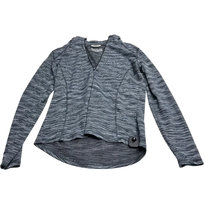 Athletic Top Long Sleeve Collar By Avalanche In Grey, Size: Xl