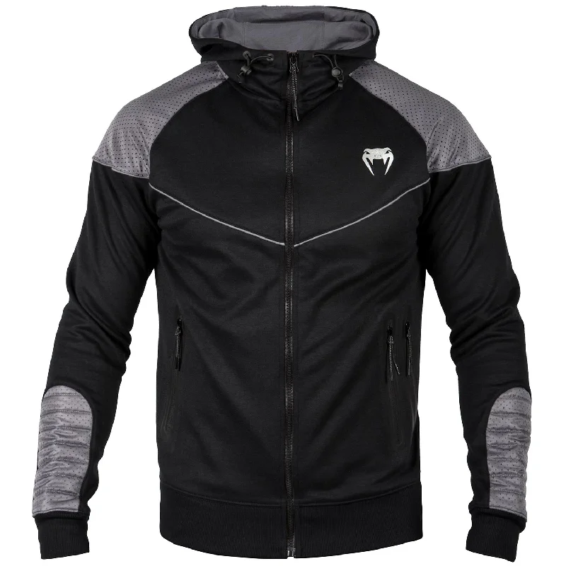 Relaxed Fit Venum Laser Hoodie - Black