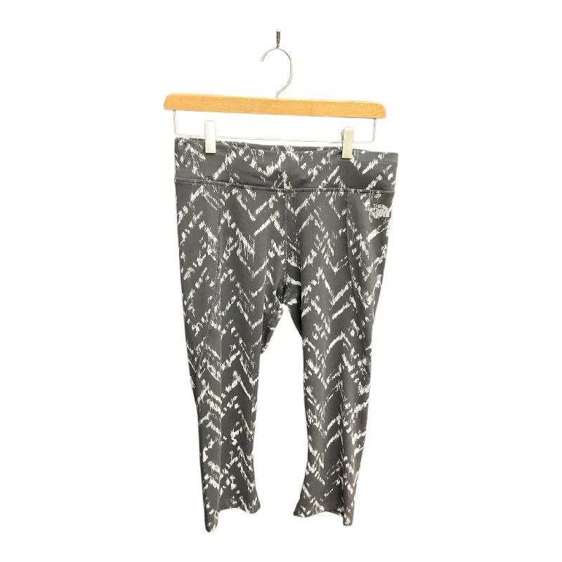 Lightwear Options Athletic Capris By The North Face In Green & White, Size: M