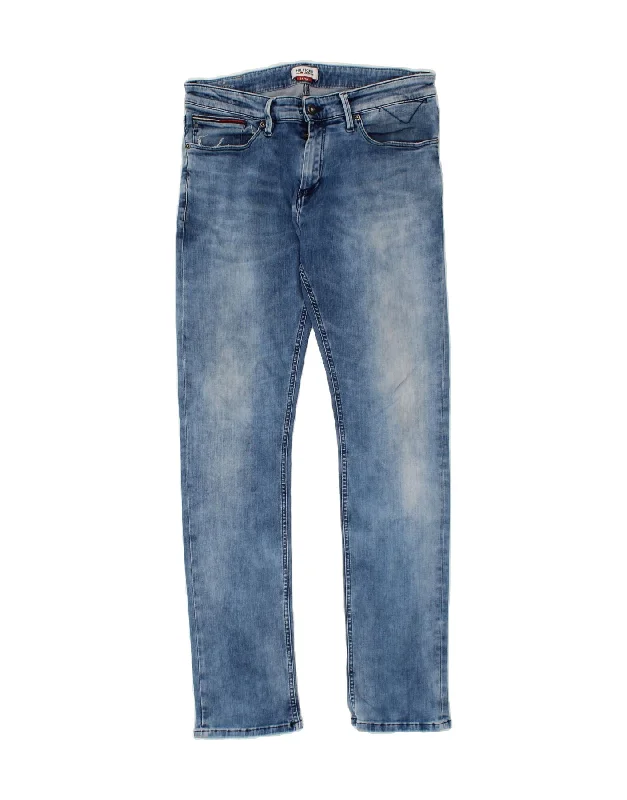 Weekend Outfits TOMMY HILFIGER Mens Scanton Slim Jeans W34 L31  Blue