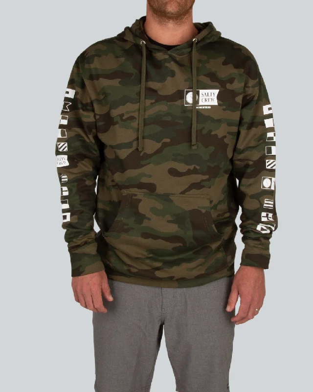 Classic Jackets Alpha Hooded Fleece - Camo