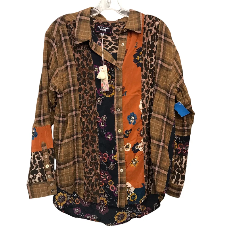 Classic Casual TOP LS by JOHNNY WAS In MULTI, Size: M