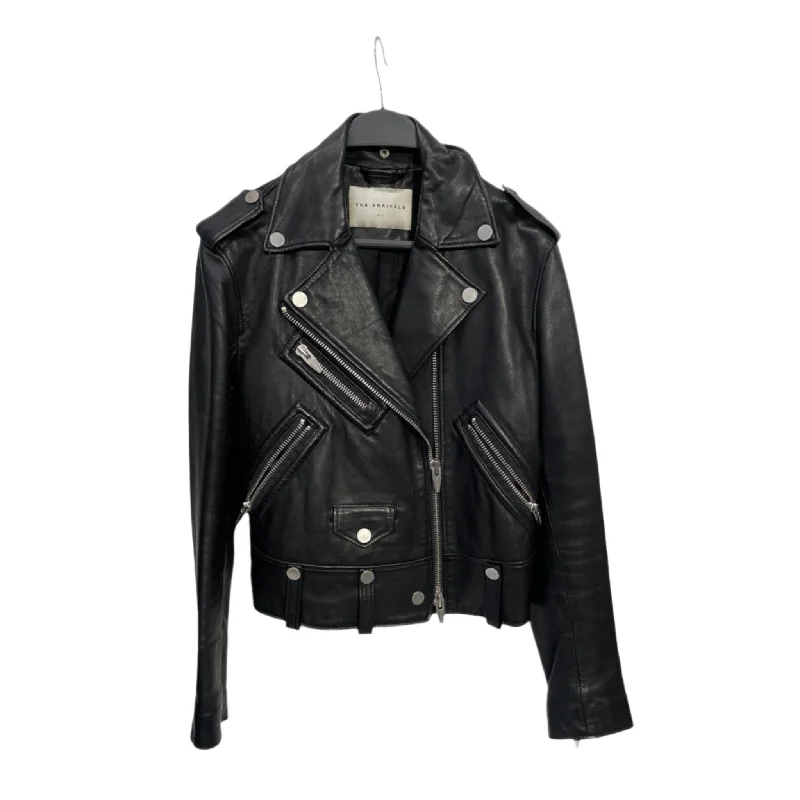 THE ARRIVALS NYC/Leather Jkt/S/Leather/BLK/