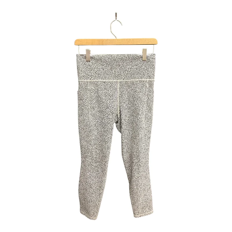 Smart Wear Athletic Leggings By Athleta In White, Size: M