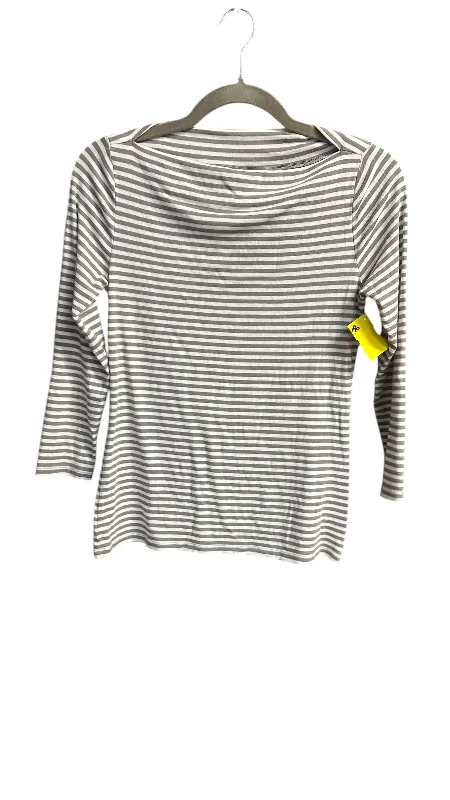 Cozy Fit Top Long Sleeve By Old Navy In Striped Pattern, Size: S