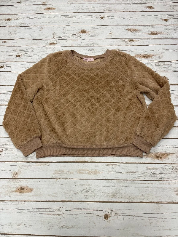 Outdoor Clothing Top Long Sleeve By Cme In Tan, Size: Xl