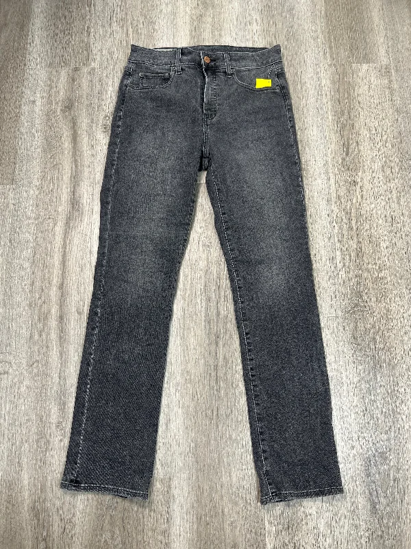 Cool Casuals Jeans Straight By Gap In Black Denim, Size: 4