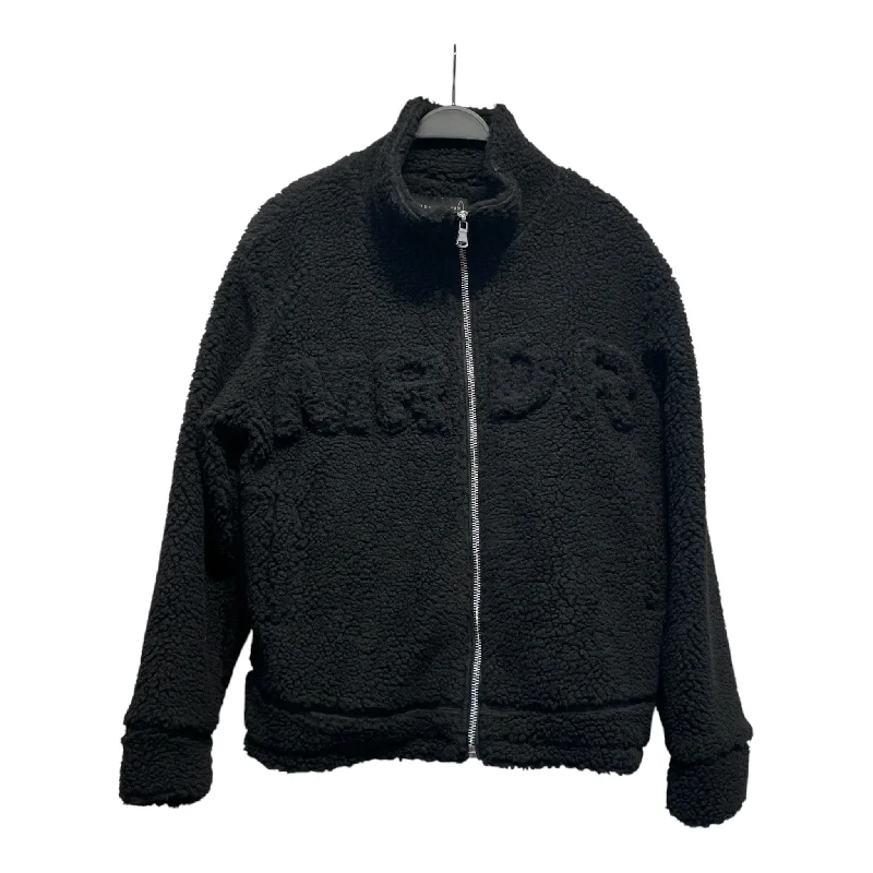 WHO DECIDES WAR/Fleece Jkt/M/Polyester/BLK/MRDR