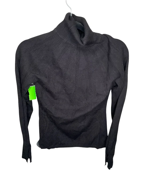 Casual Trends Top Long Sleeve By White House Black Market In Black, Size: M