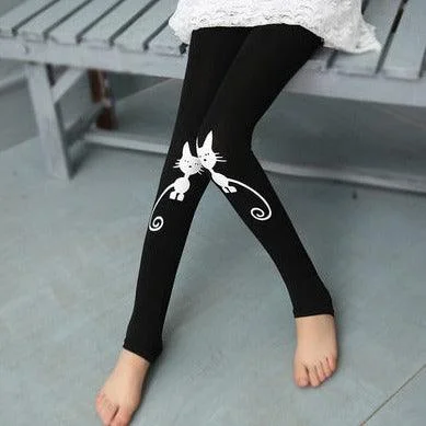 Effortless Comfort Big Kids' Cotton Stretch Leggings
