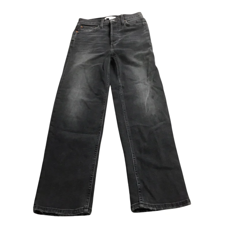 Soft Fabrics Jeans Straight By Cma In Black Denim, Size: 0