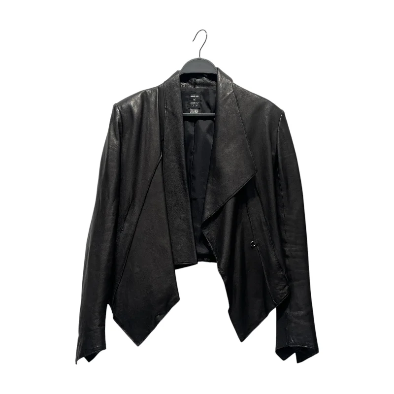 Everyday Comfort Helmut Lang/Leather Jkt/S/Leather/BLK/ASYMMETRICAL