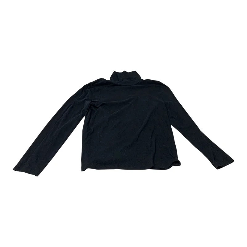 Top Long Sleeve By J. Crew In Black, Size: 2x