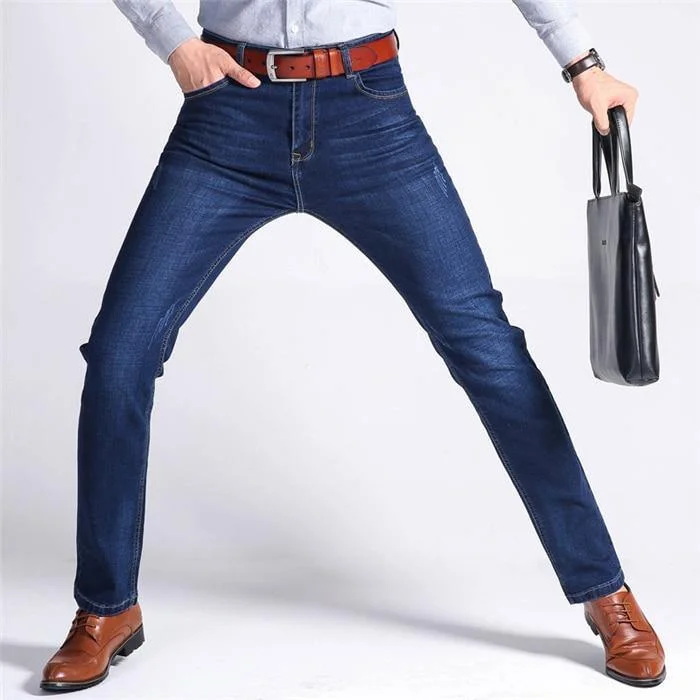 Luxury Comfort Classic Style Men's Casual Stretchy Jeans
