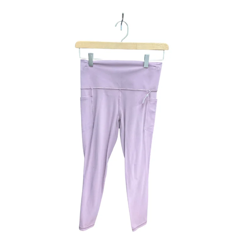Versatile Looks Athletic Capris By Athleta In Pink, Size: S