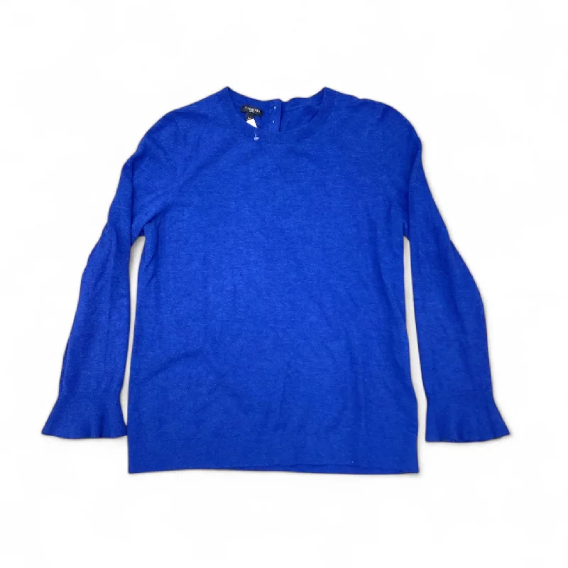 Urban Apparel Top Long Sleeve By Talbots In Blue, Size: Lp