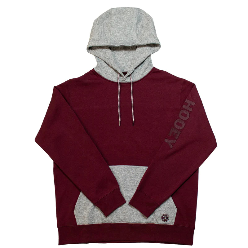 Everyday Wear Hooey Men's Burgundy Hoodie