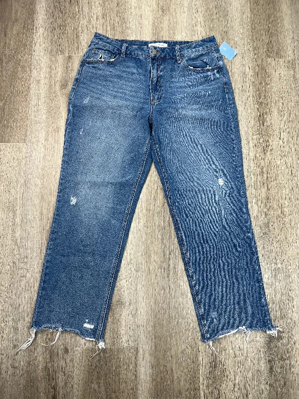 Timeless Apparel Jeans Boyfriend By Flying Monkey In Blue Denim, Size: 10