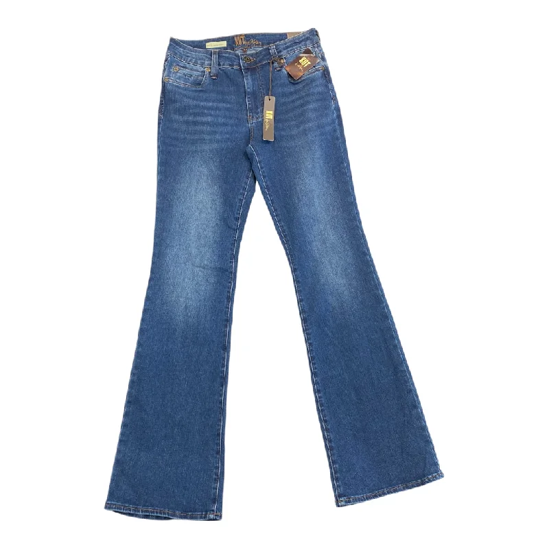 Minimalist Style Jeans Boot Cut By Kut In Blue Denim, Size: 6