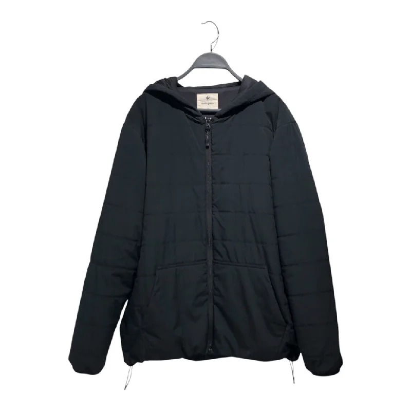 snow peak/Puffer Jkt/L/Polyester/BLK/