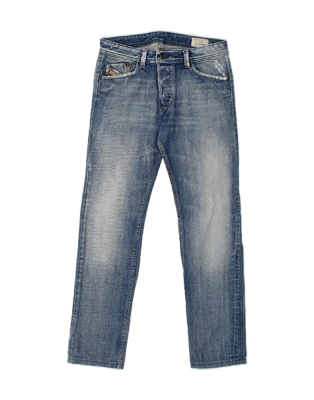 Casual Outfit DIESEL Mens Darron Slim Tapered Jeans W31 L34 Blue Cotton