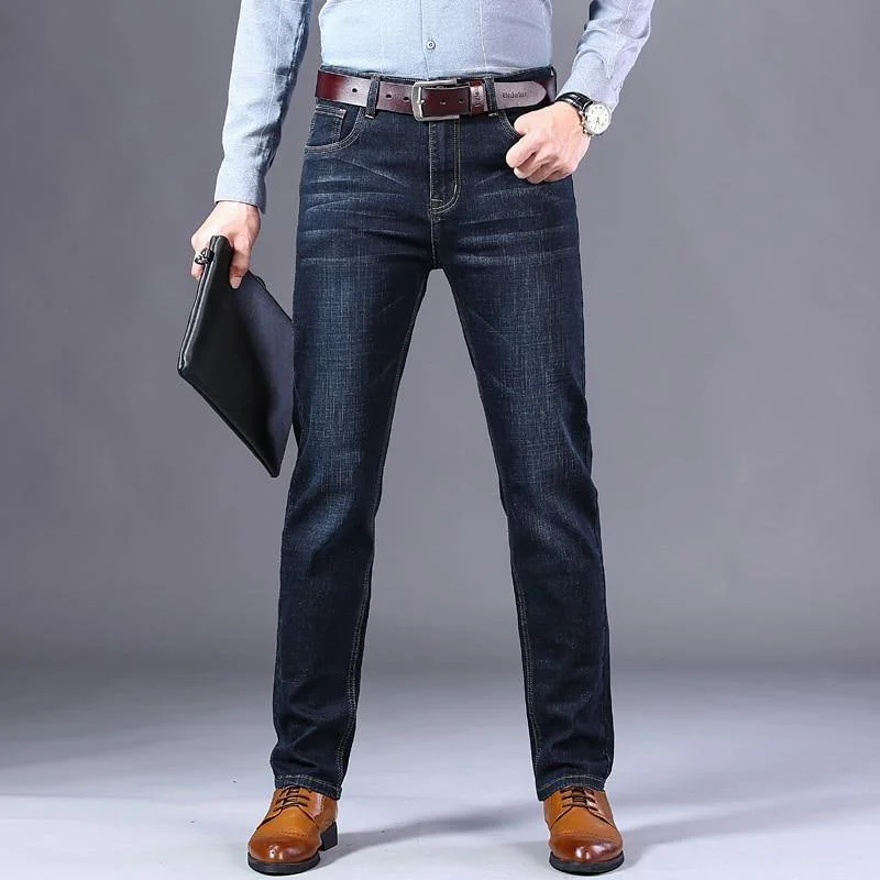 Urban Outfits Men's Mid Weight Stretch Loose Fit Jeans
