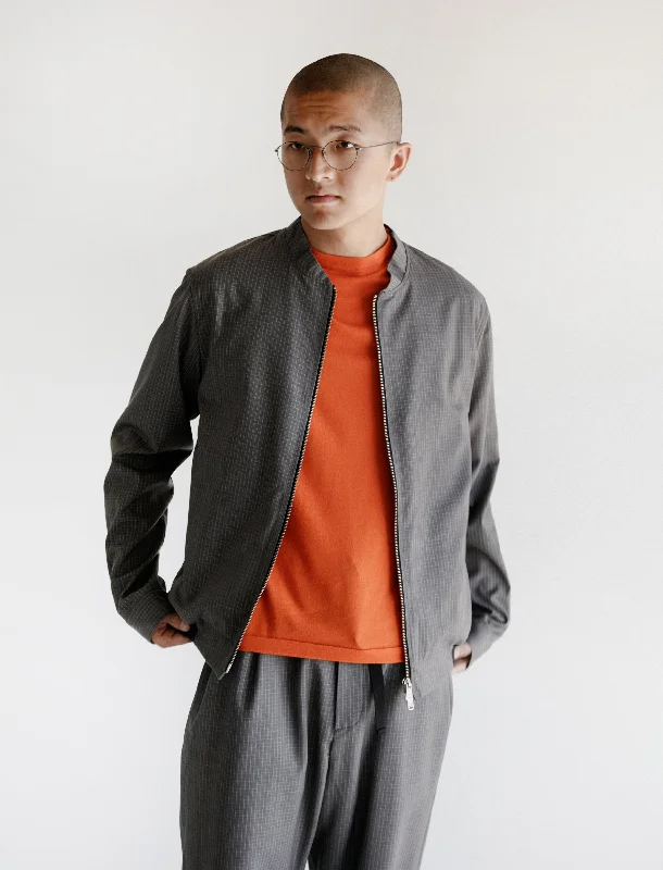 Cool Comfort Vent Bomber Graph Grey Wool