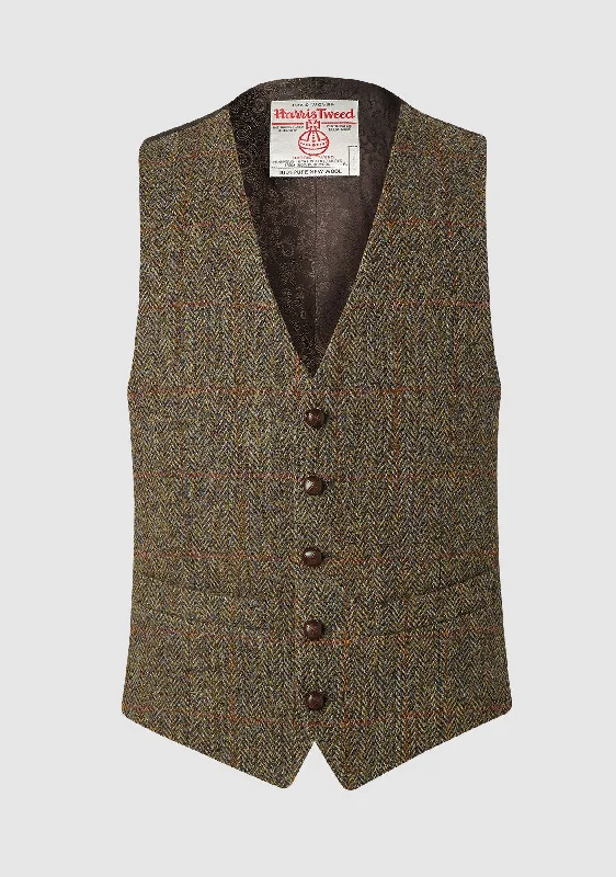 Bucktrout Brown Check Iain Waistcoat