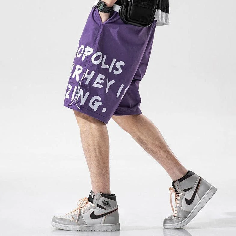 Comfortable Outfits Cargo shorts casual man loose