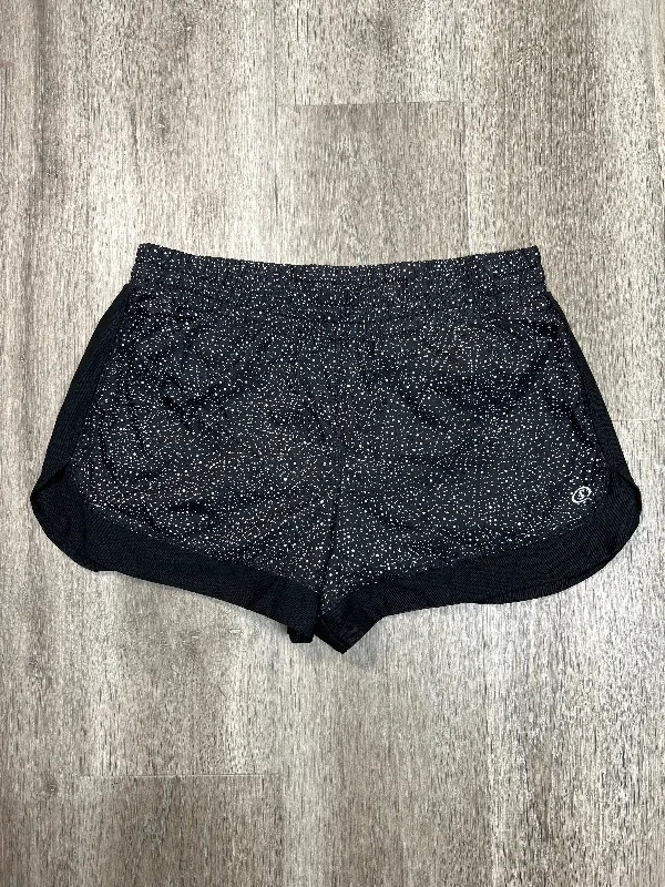 Relaxed Wear Athletic Shorts By Spalding In Black, Size: M