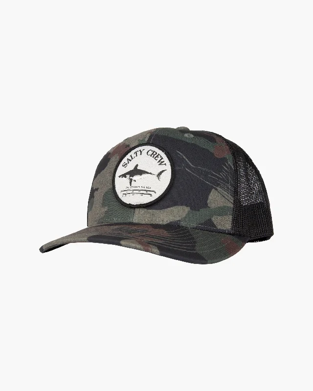 All-Purpose Wear Bruce Retro Trucker - Salty Camo