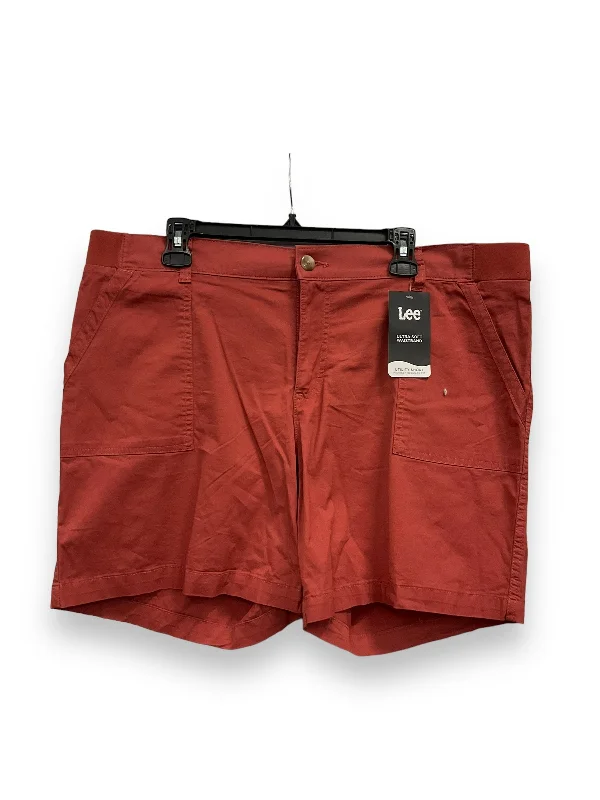 Active Comfort Red Shorts Lee, Size 18