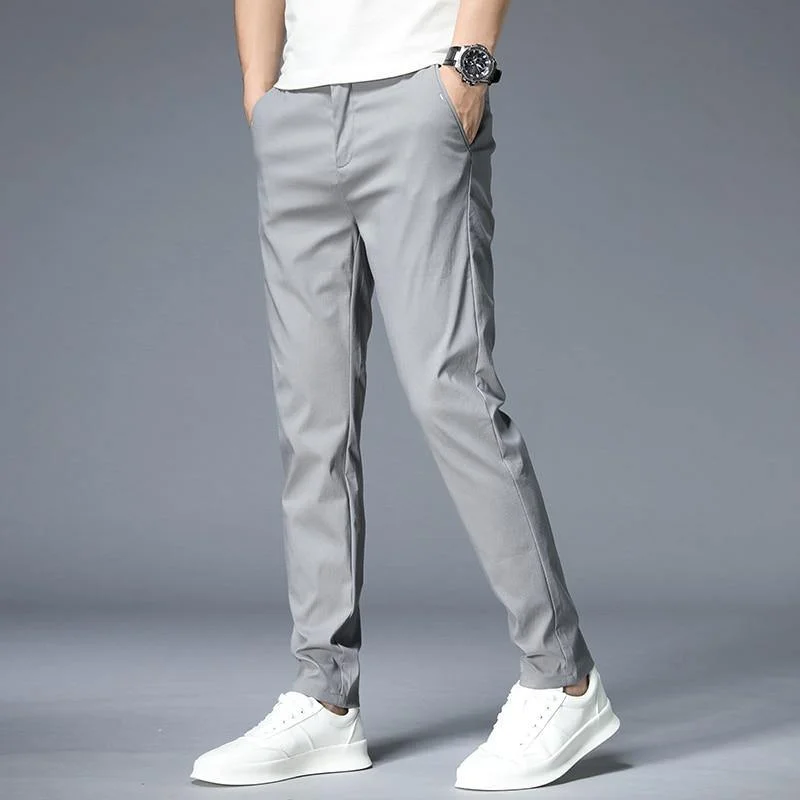 Street Gear JANTOUR Men's Solid Color Casual Pants
