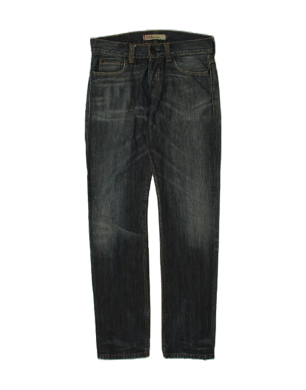 Sporty Wardrobe LEVI'S Mens 512 Skinny Jeans W32 L34 Blue
