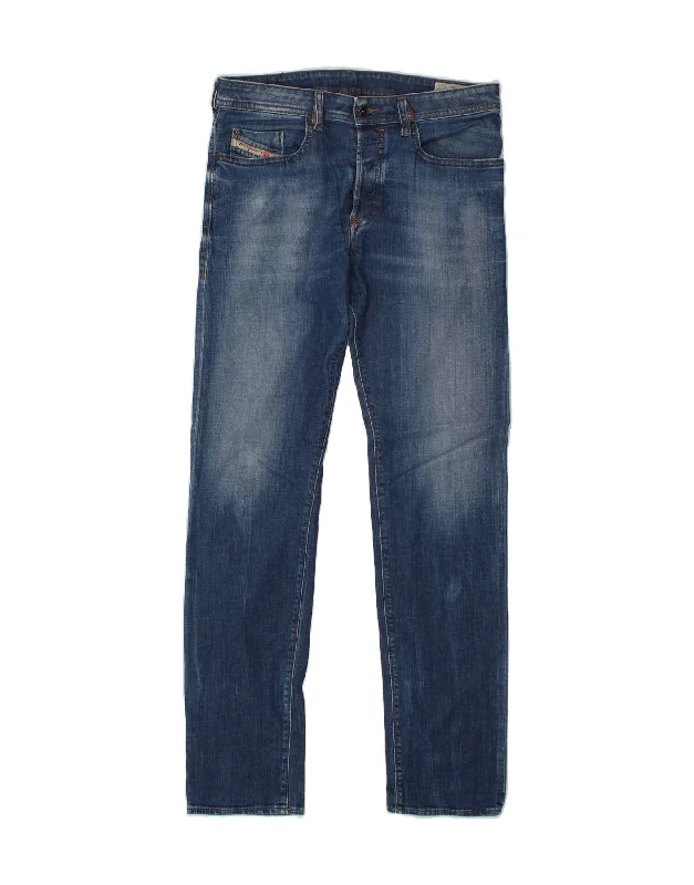 Comfortable Outfits DIESEL Mens Slim Jeans W32 L34 Blue Cotton