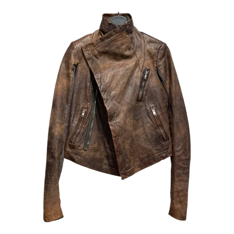 Active Comfort Rick Owens/Leather Jkt/4/Leather/BRW/MOLINO