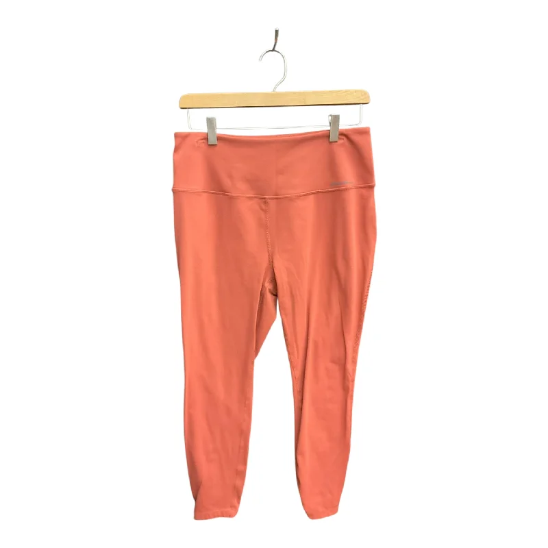 All-Purpose Wear Athletic Capris By Eddie Bauer In Orange, Size: L