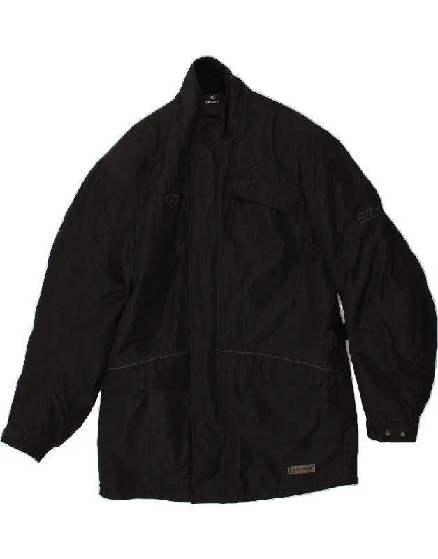 Modern Casuals IXON Mens Racer Jacket UK 44 2XL Black Polyester