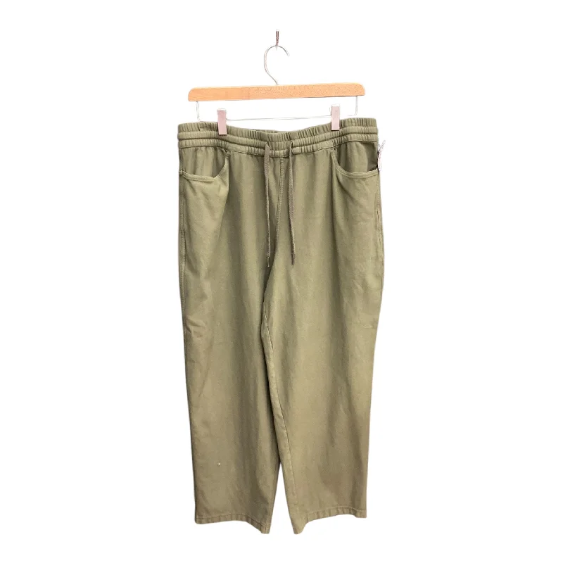 Weekend Outfits Athletic Capris By Athleta In Green, Size: L