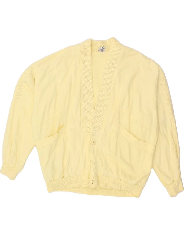 Modern Casuals AVANTI Mens Loose Fit Bomber Jacket UK 38 Medium Yellow Cotton