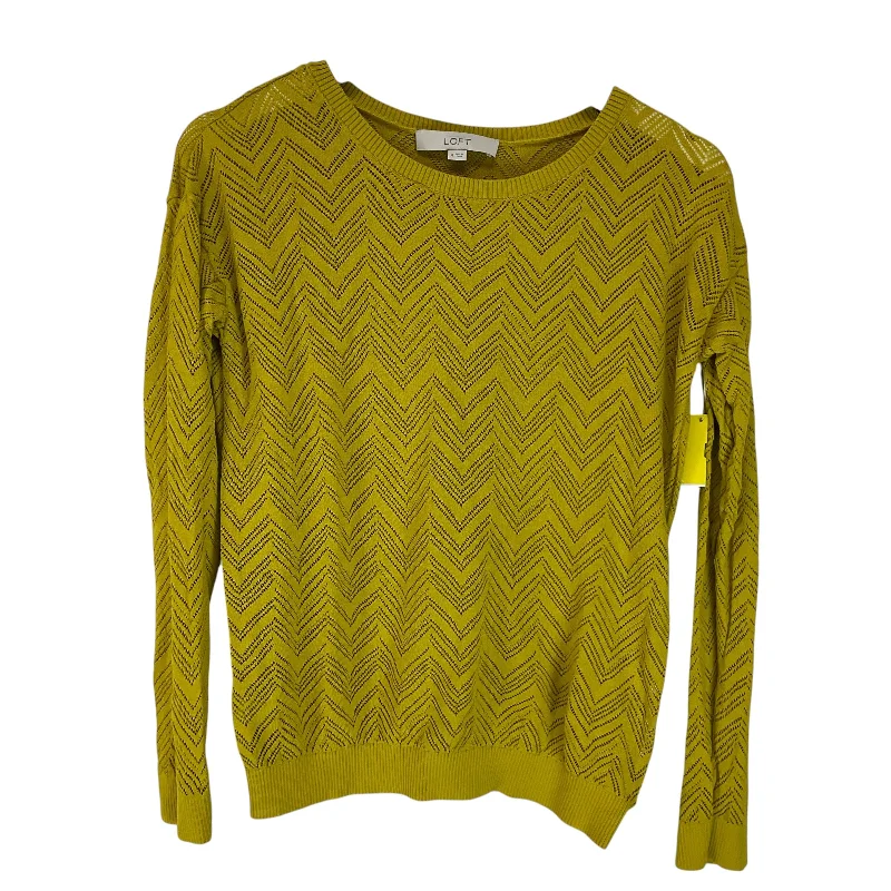 Fashion Basics Top Long Sleeve By Loft In Green, Size: M