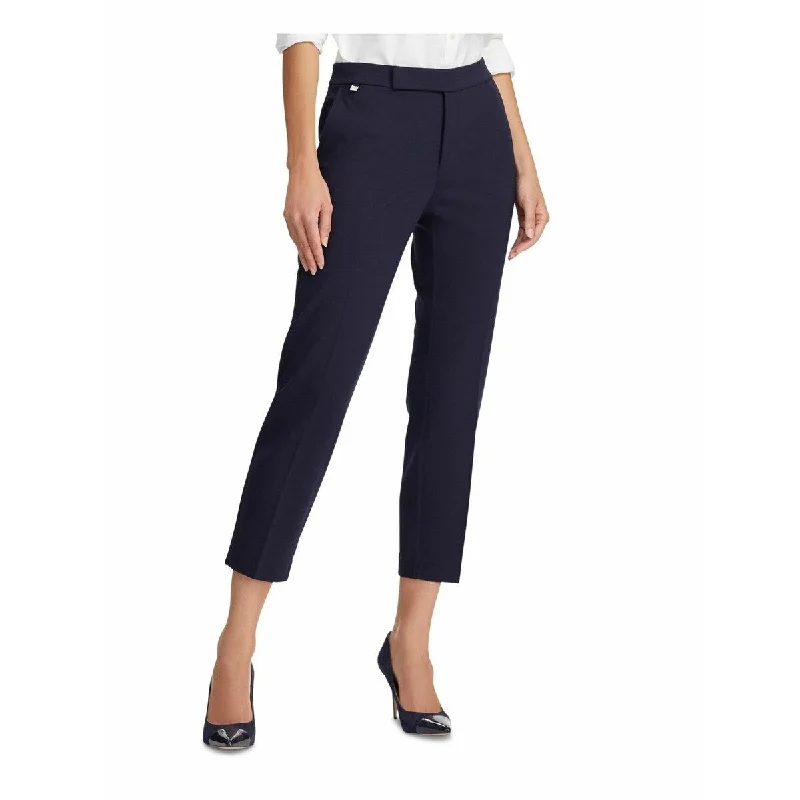 Smart Casual Wear Ralph Lauren Womens Navy Stretch Ponte Formal Pants Blue Size Medium Smart Casual Wear Ralph Lauren Womens Navy Stretch Ponte Formal Pants Blue Size Medium