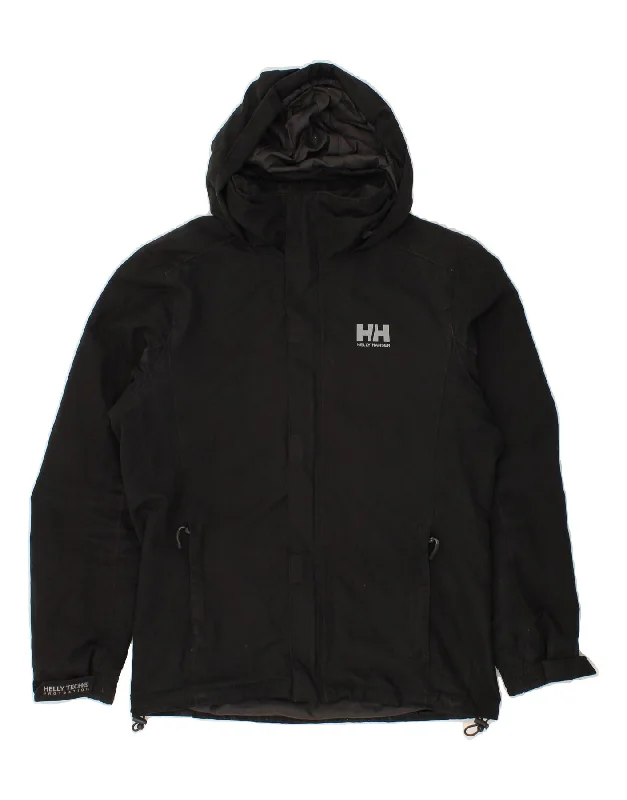 Lightweight Gear HELLY HANSEN Mens Hooded Windbreaker Jacket UK 36 Small Black Polyester Lightweight Gear HELLY HANSEN Mens Hooded Windbreaker Jacket UK 36 Small Black Polyester