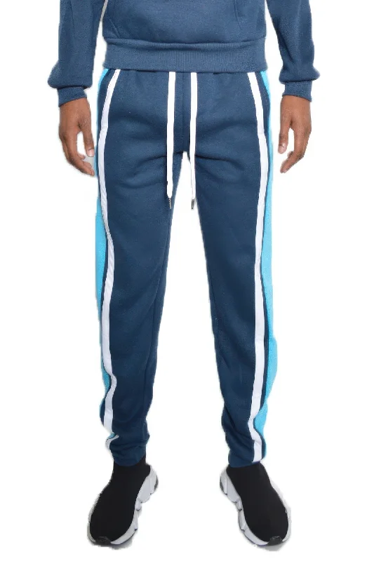 Lightwear Options Solid With Three Stripe Sweat Pants