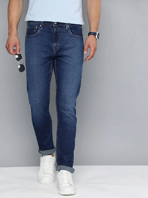Urban Apparel Men's 512 Light Blue Slim Tapered Fit Jeans